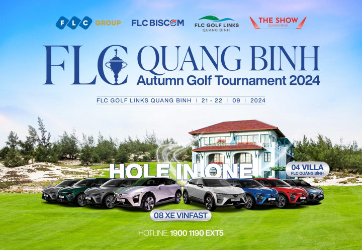 Gần 600 golfer tranh tài tại giải FLC Quang Binh Autumn Golf Tournament 2024 - Ảnh 1.